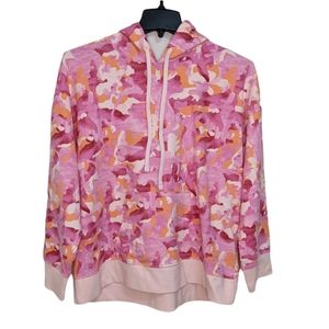 BP. + Wildfang Fleece Sport Hoodie In Pink Camo XL New With Blemish